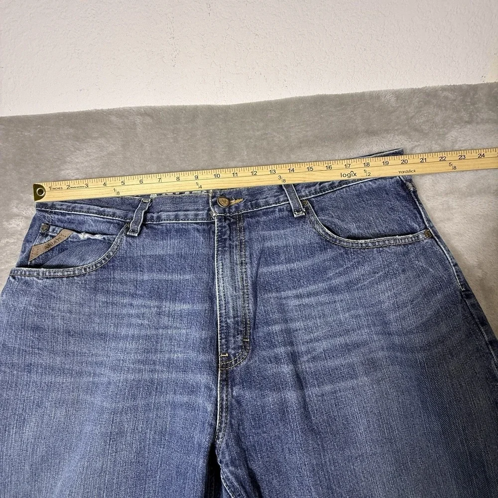 Ariat M2 Relaxed Boot Jeans Mens 40x33 Vs. Tag 40x34 Medium‎ Wash Denim Straight
